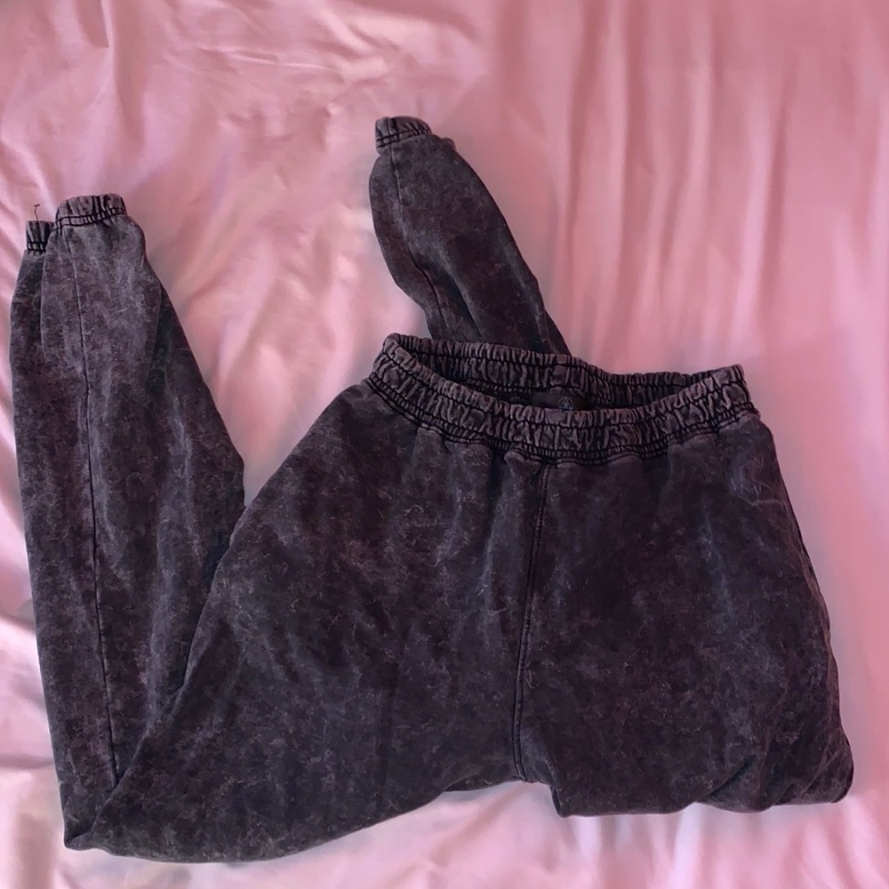 Grey & Black Joggers (US 6)